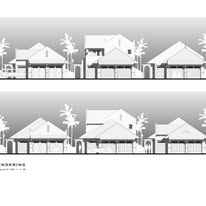 Coastal cottage elevations study